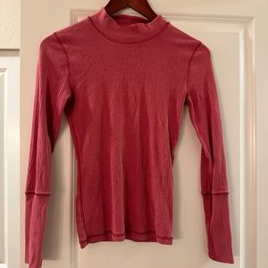 Free People XS long-sleeve mock turtleneck